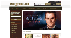 Desktop Screenshot of greenhillmusic.com